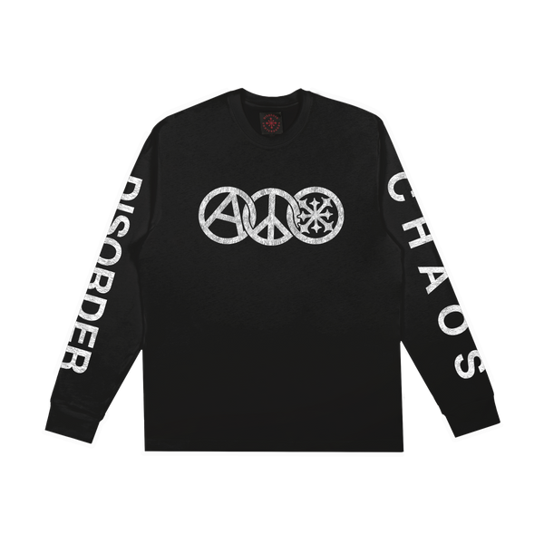 Peace, Anarchy, Chaos L/S Tee