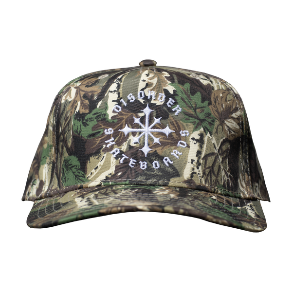 “Classic Logo” Camo Embroidered Velcroback Hat