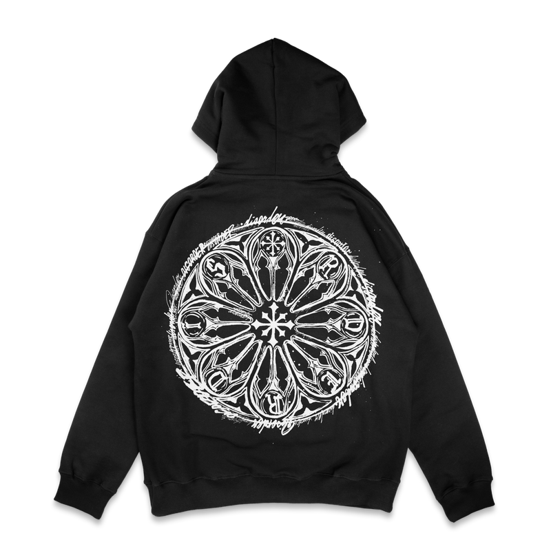 Rose Script hoodie