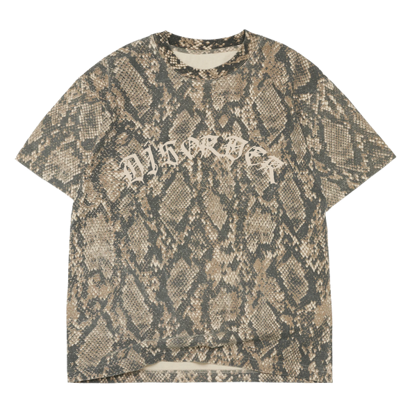 “Beast” Rattle Snake Camo - Oversize Box Tee
