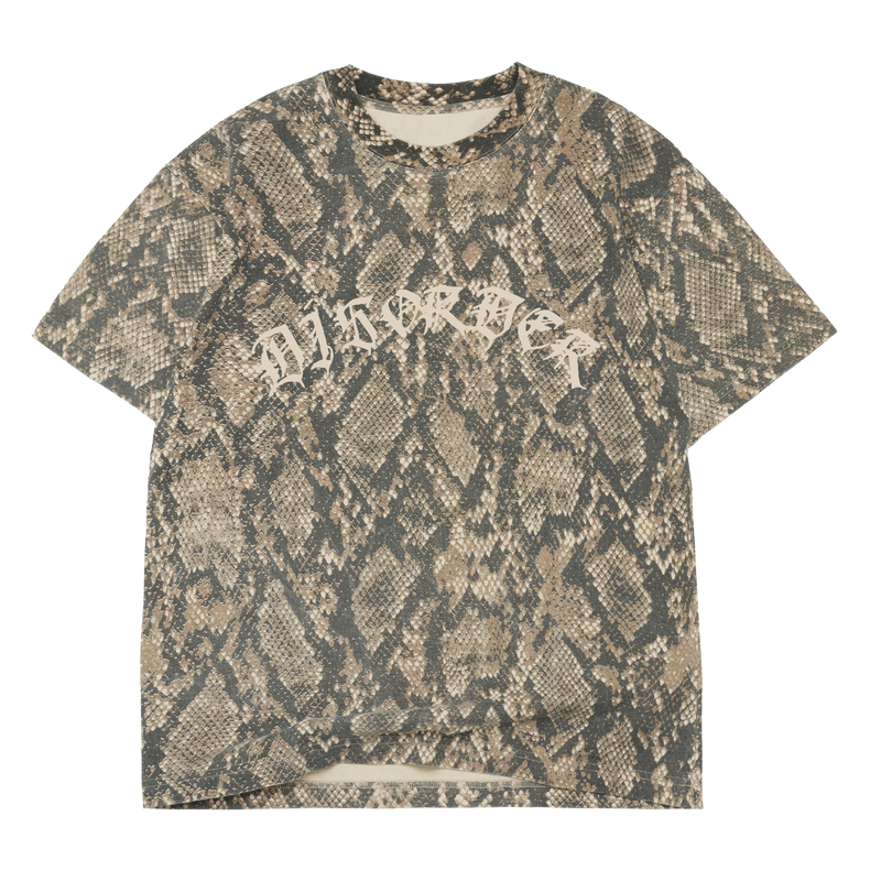 “Beast” Rattle Snake Camo - Oversize Box Tee