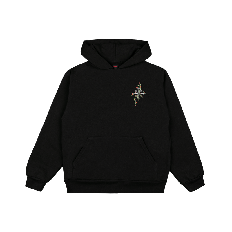 Stone Rose Hooded Pull Over